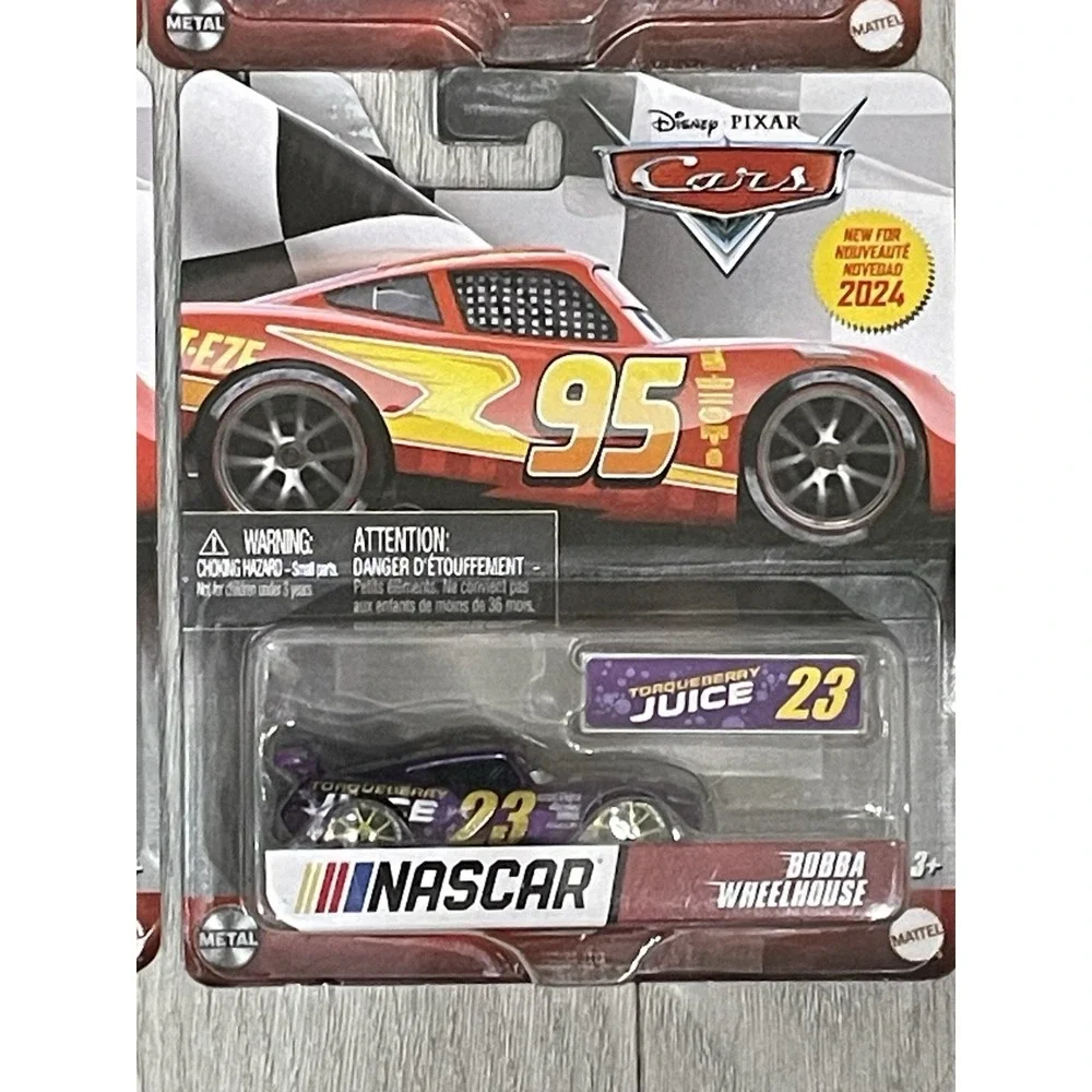 NEW Set of 6 NASCAR Edition Disney Pixar - Cars   - McQueen Bobba Danny Chase